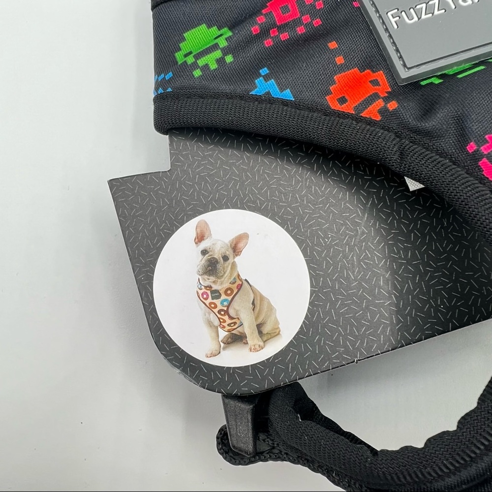 Fuzz Yard Arcade Game Print Dog Harness Dog’s Size Small - Picture 3 of 6
